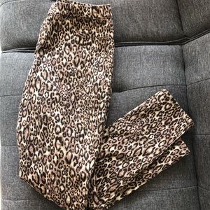 Leopard Denim Jeggings